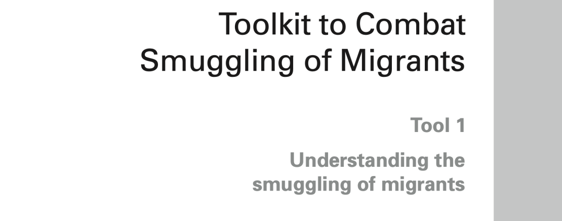 Toolkit to Combat Smuggling of Migrants